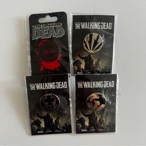 The Walking Dead Pins